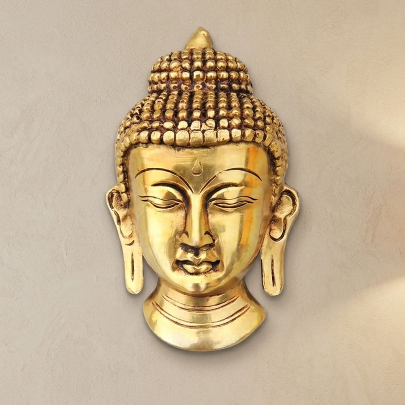 Brass Buddha — 4"