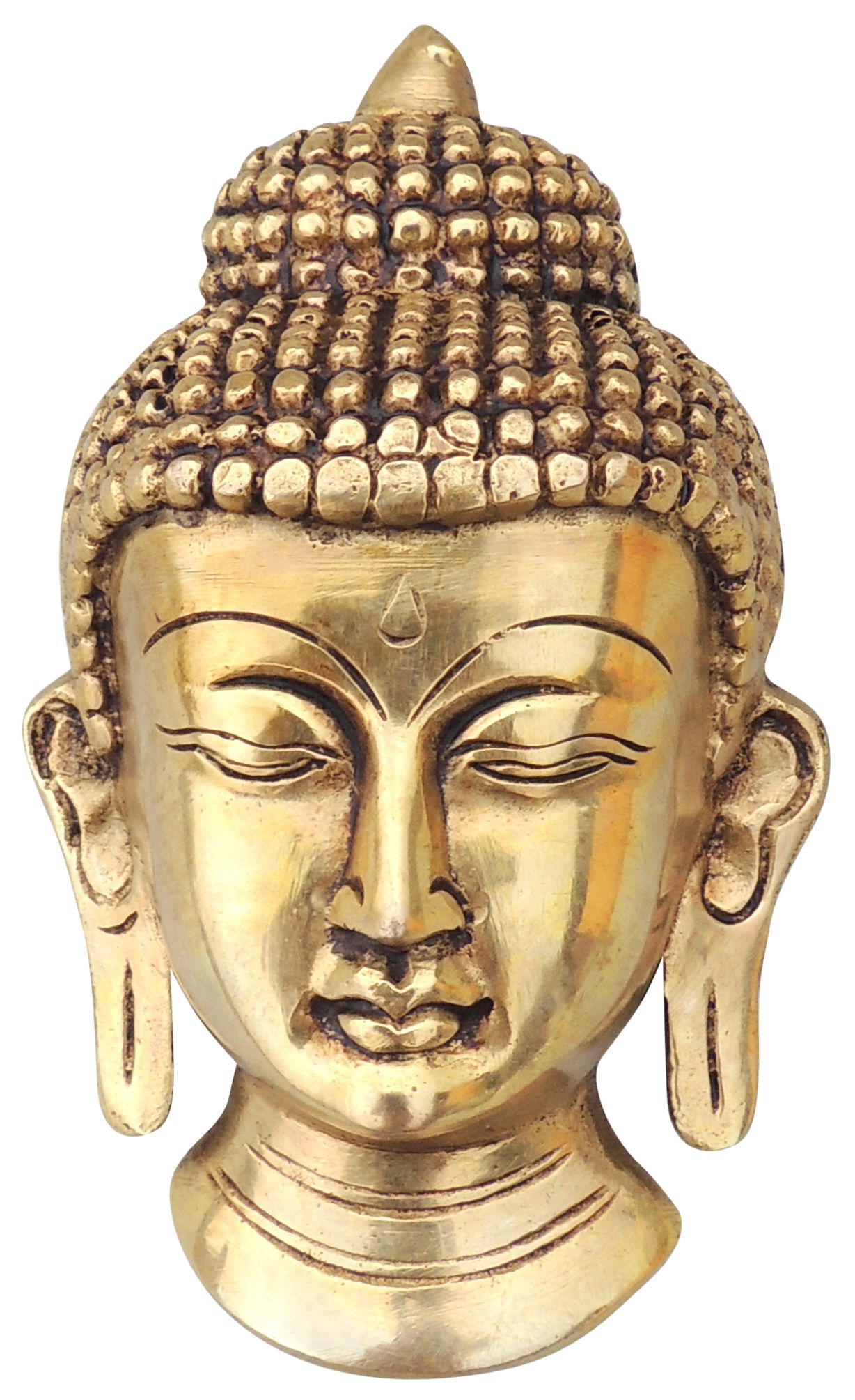 Brass Buddha — 4"