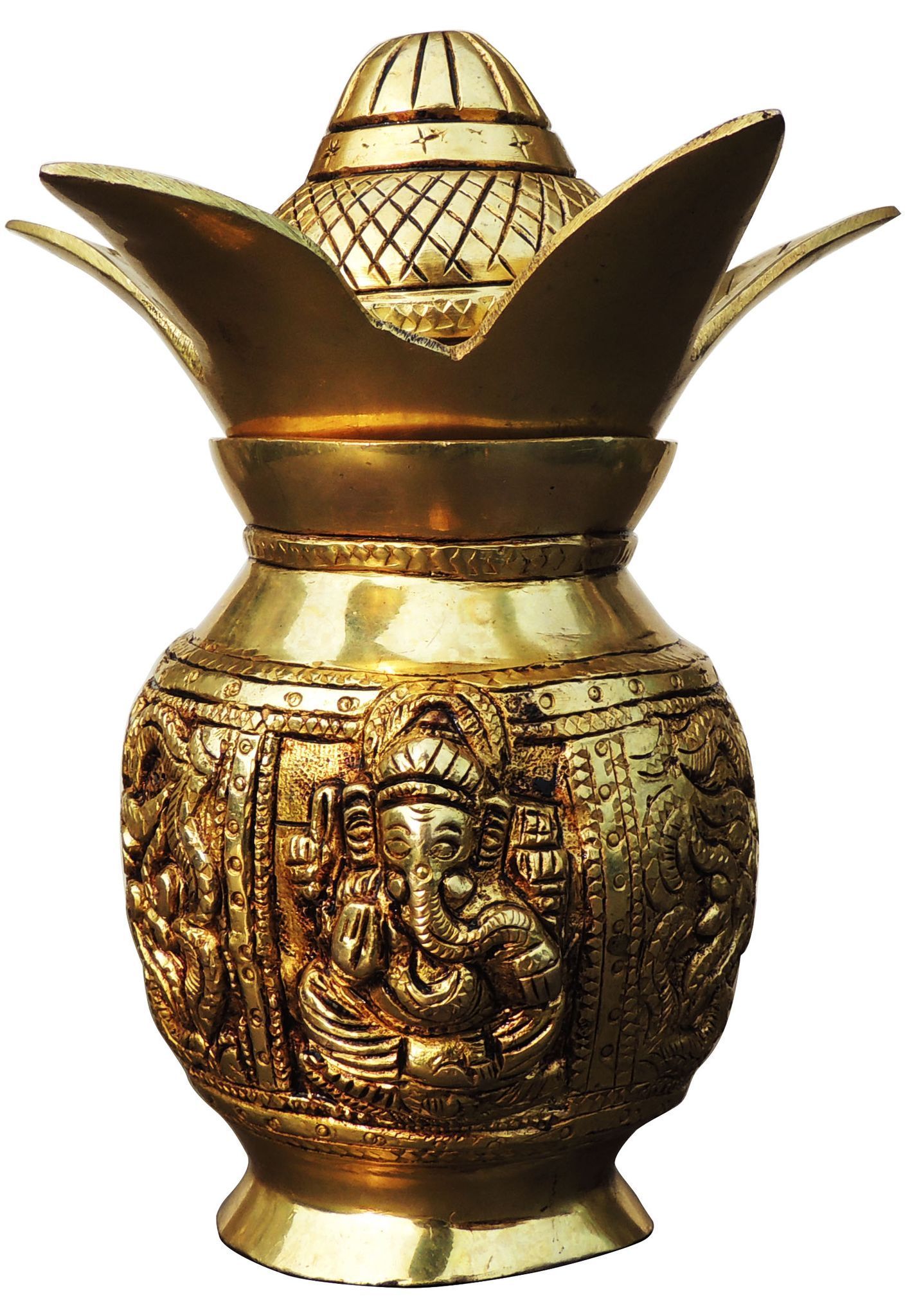 Brass Kalash — 7"