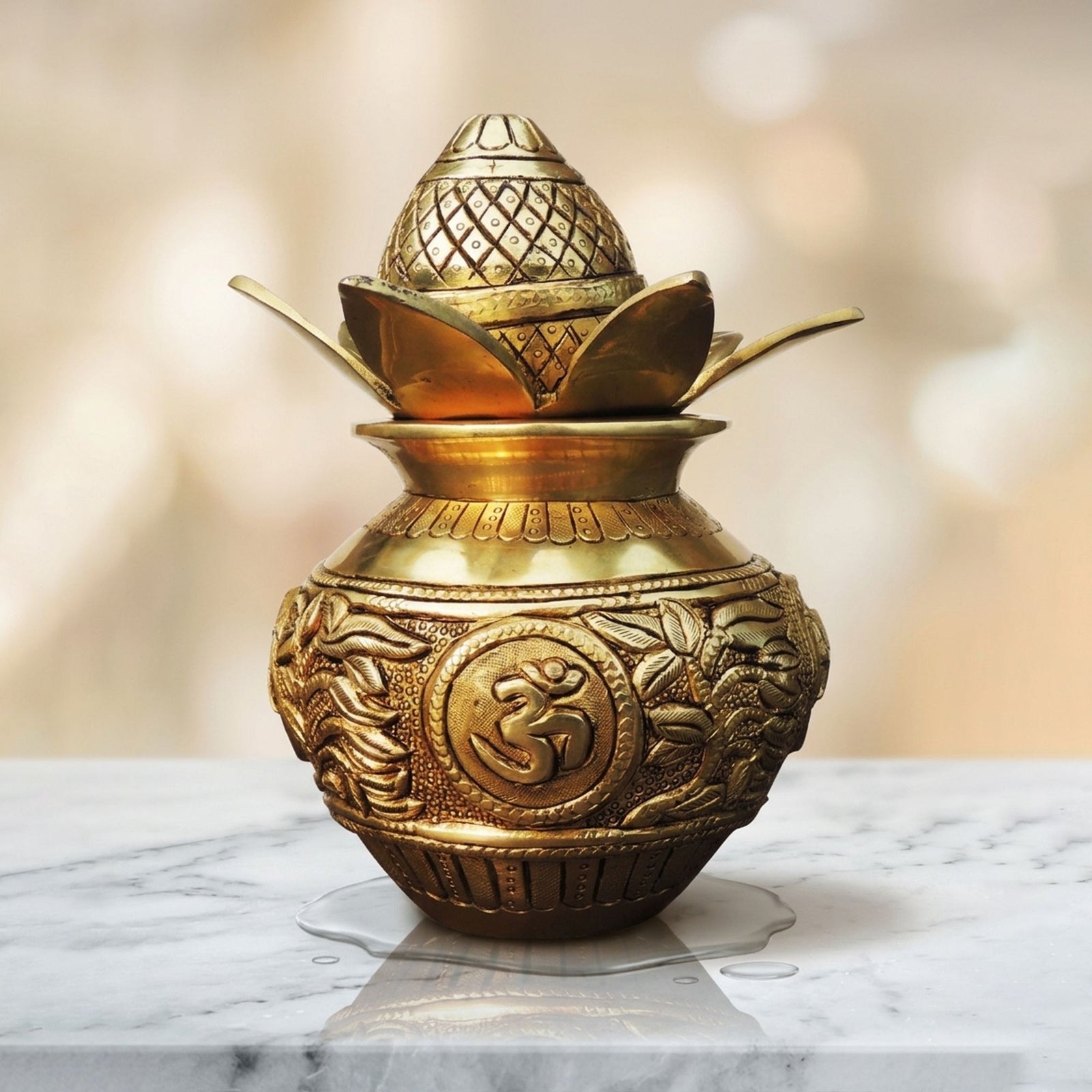 Brass Kalash — 8"