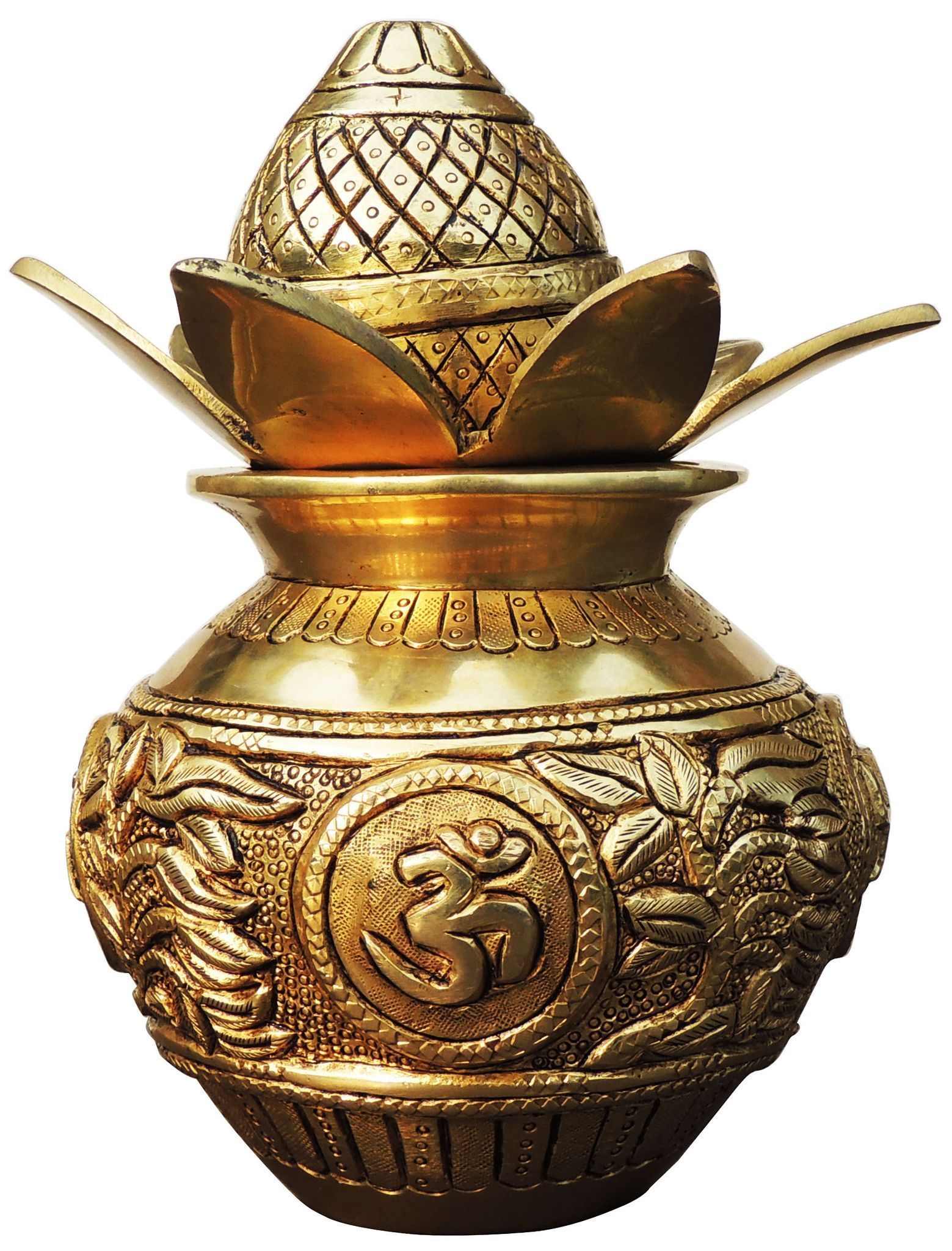 Brass Kalash — 8"