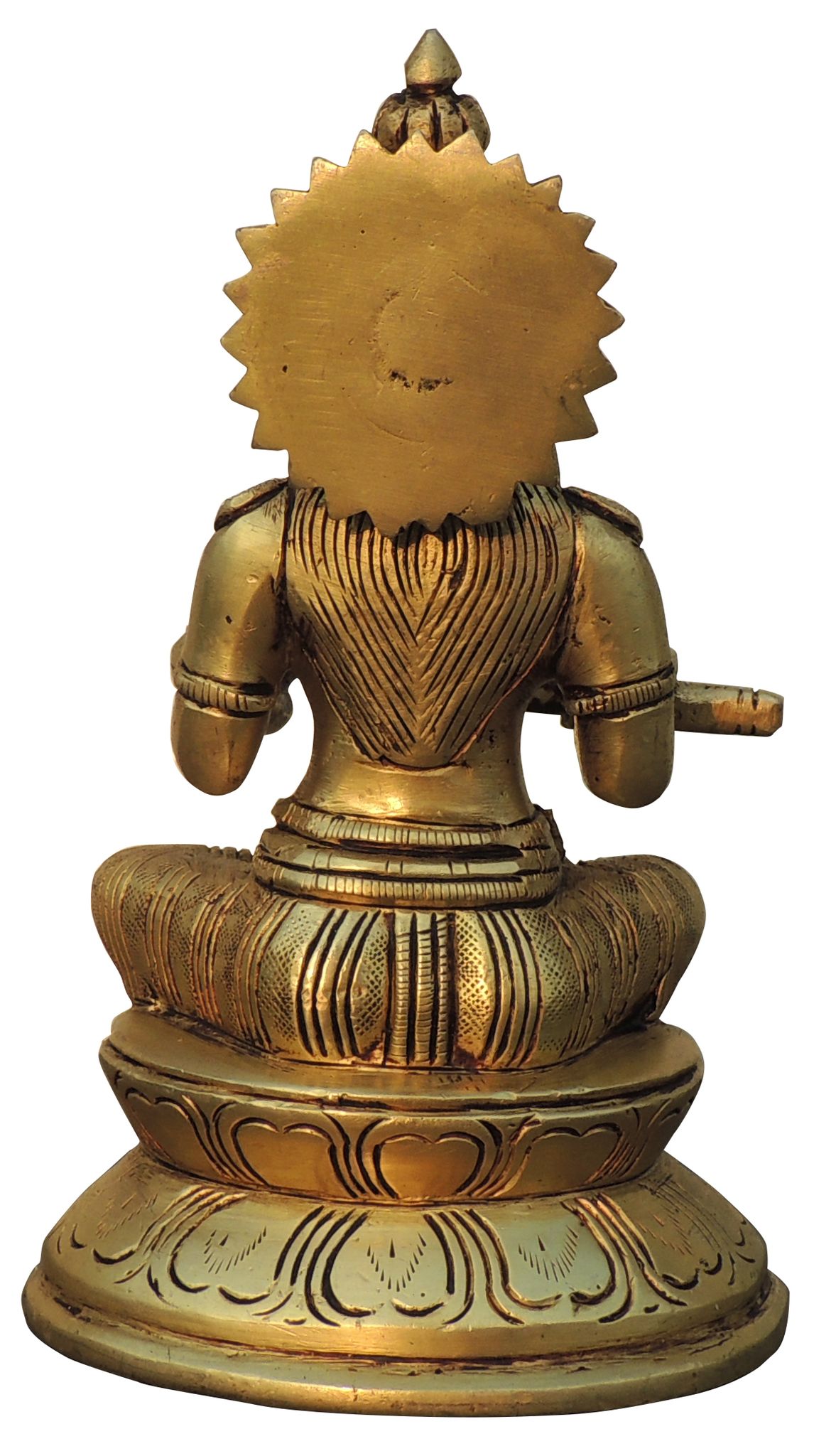 Brass Maa Annapurna Devi — 7.2"