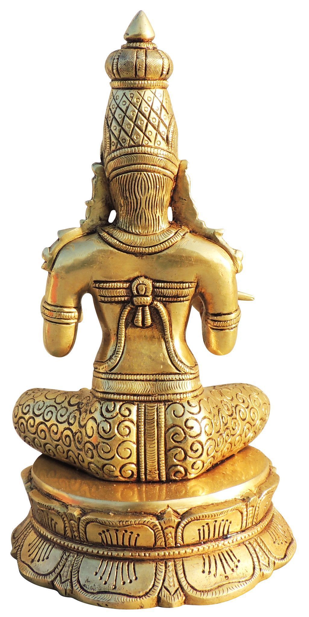 Brass Maa Annapurna Devi — 10.5"