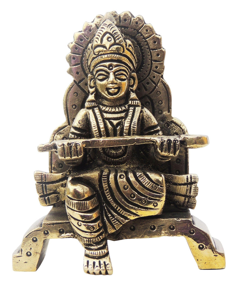 Brass Maa Annapurna Devi — 3"