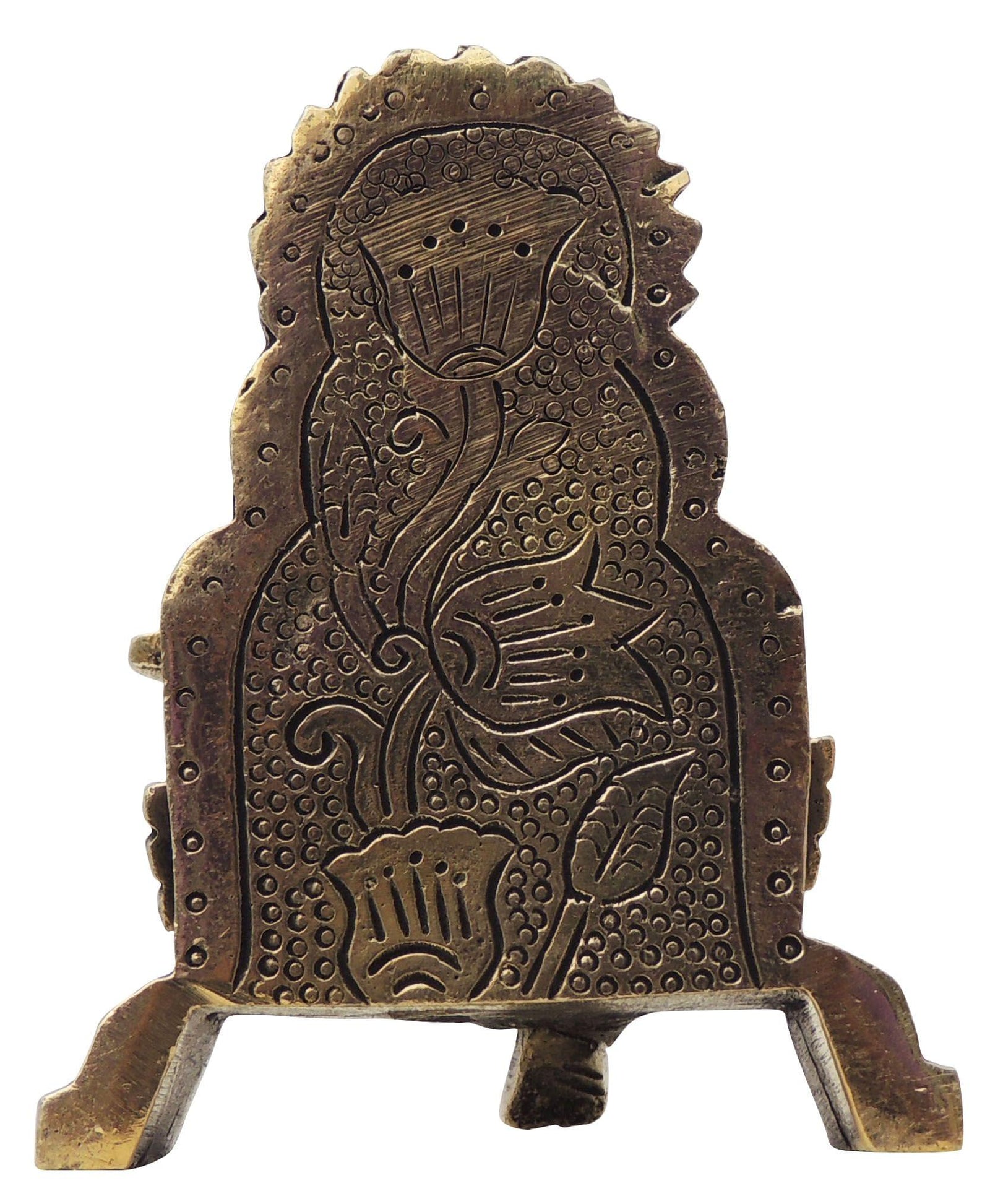Brass Maa Annapurna Devi — 3"
