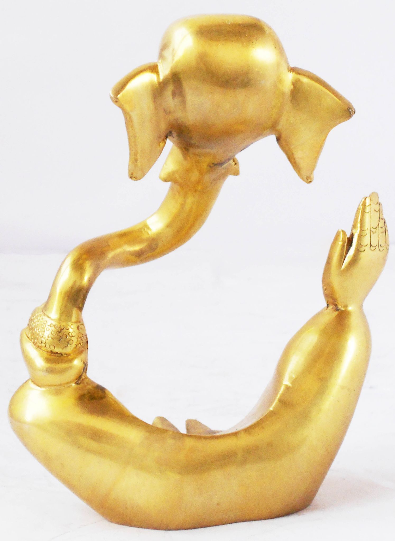 Brass Ganesh — 8"