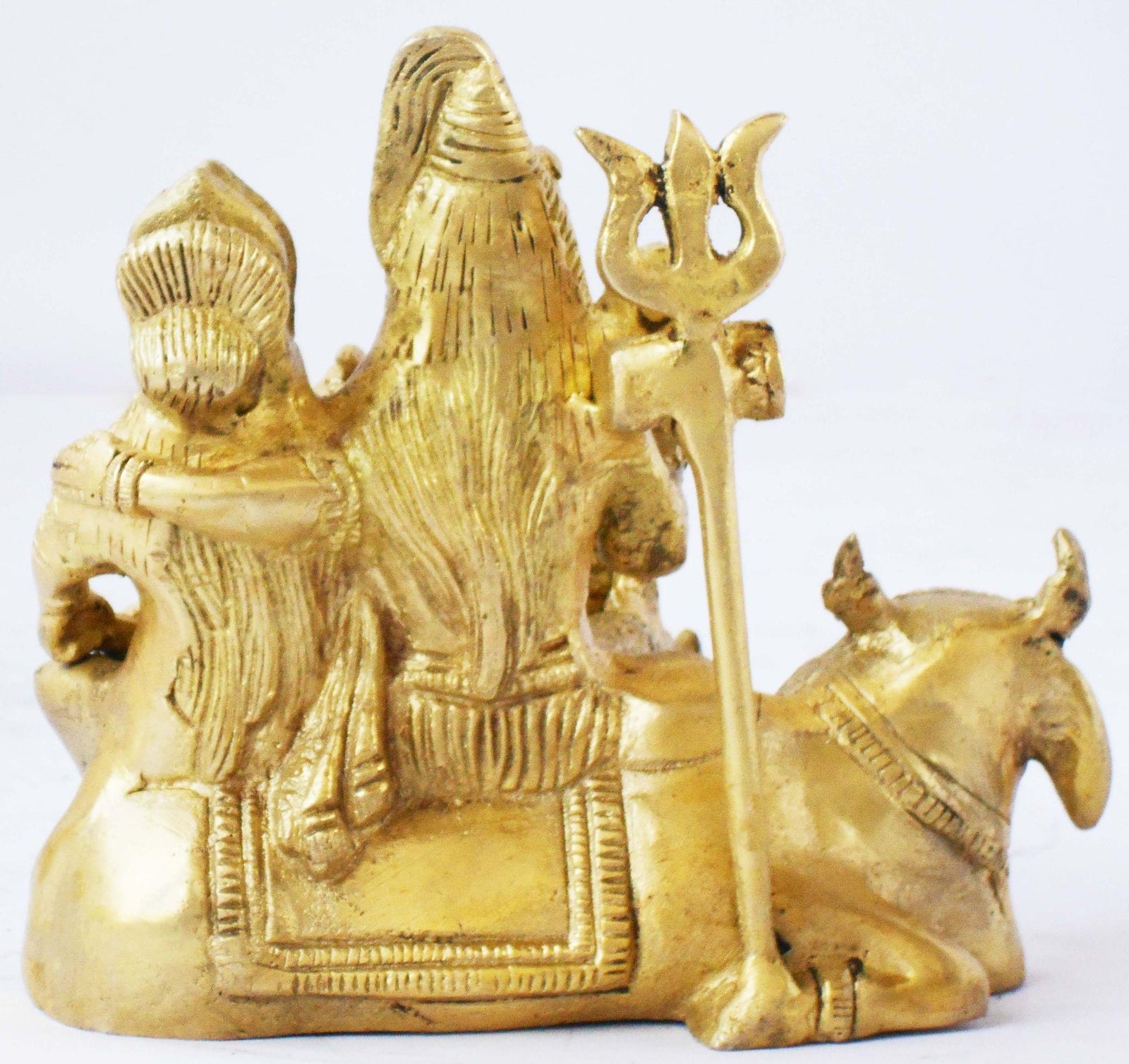 Brass Shiva — 5.2"