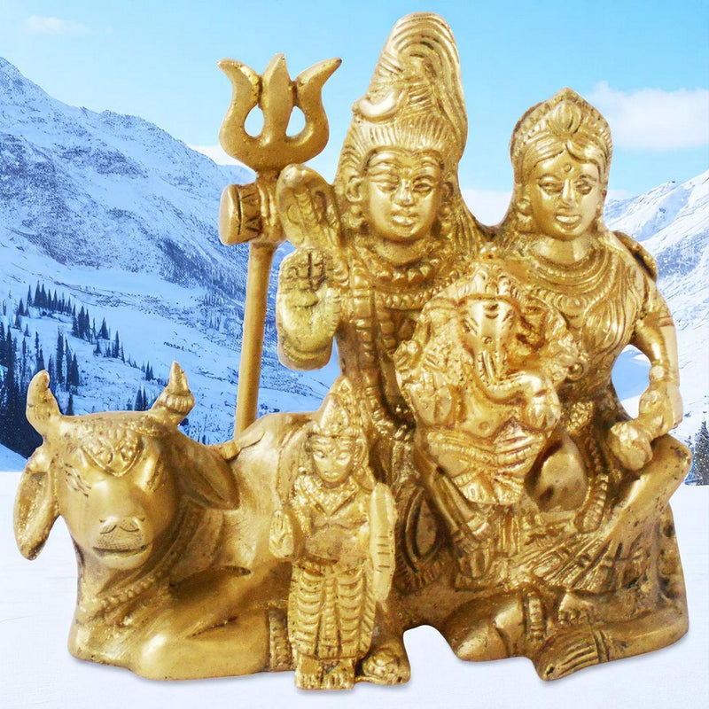 Brass Shiva — 5.2"