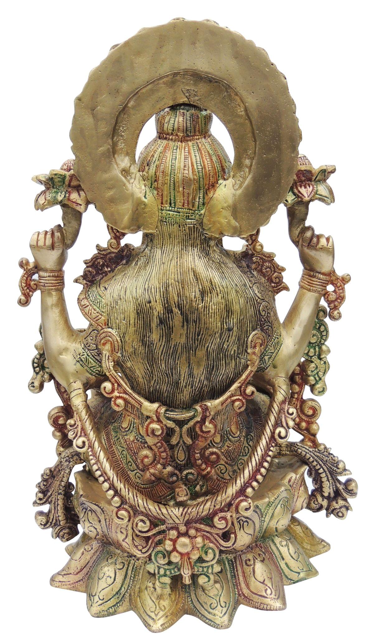Brass Lakshmi — 16"