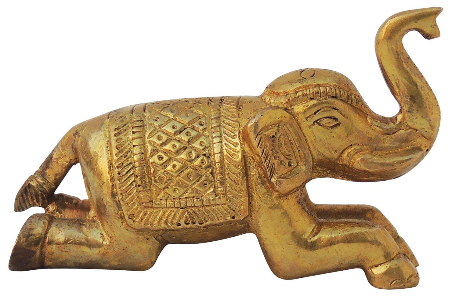 Brass Elephant — 2.1"