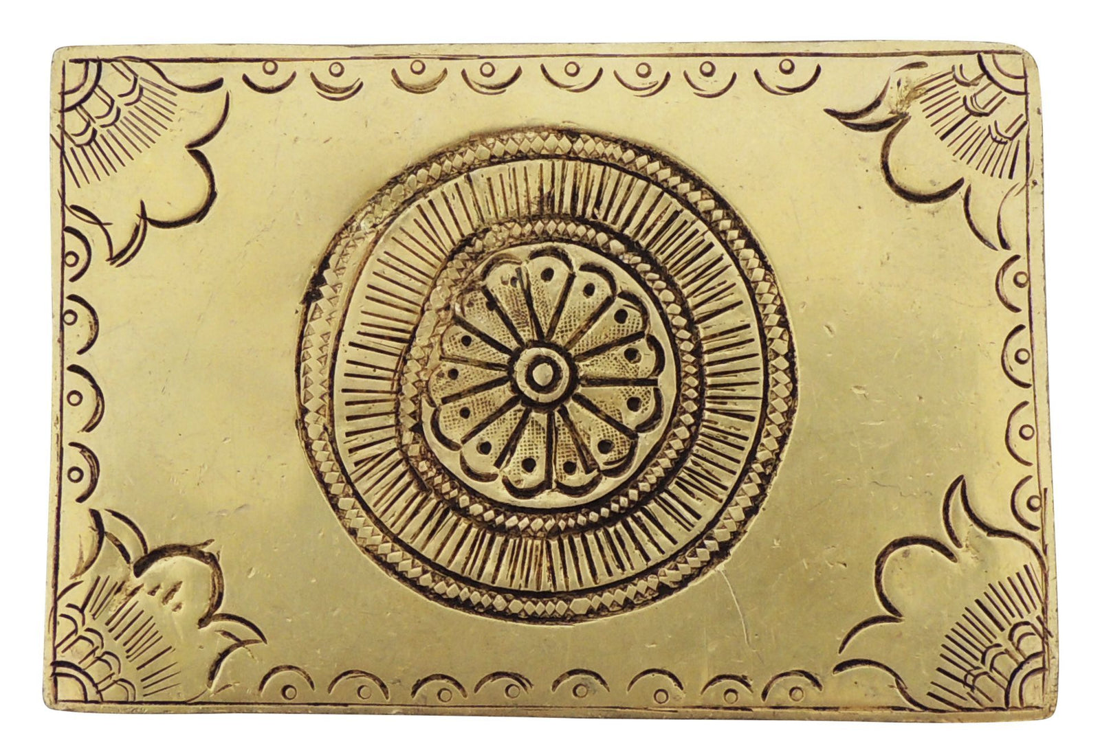 Brass Chowki — 1"