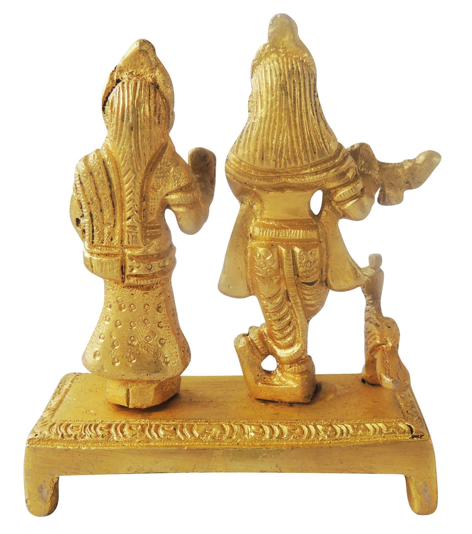 Brass Radha-Krishna