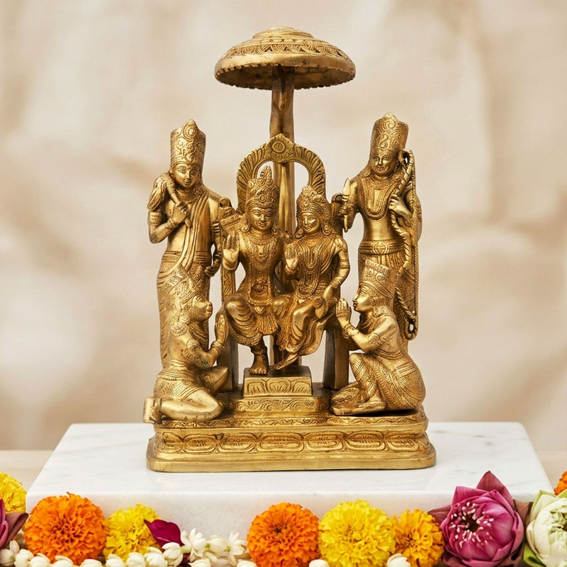 Brass Ram Darbar — 15"