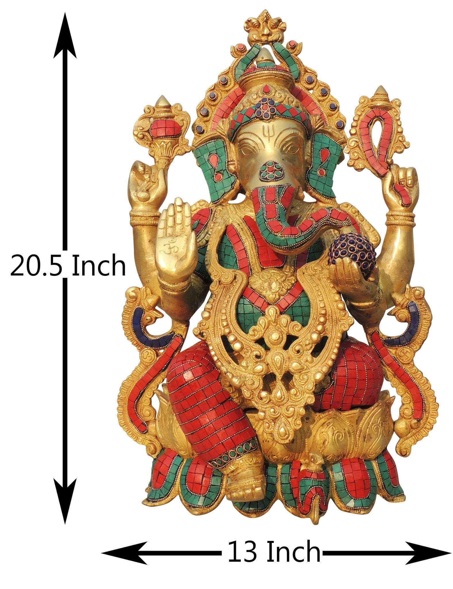 Brass Ganesh — 20.5"