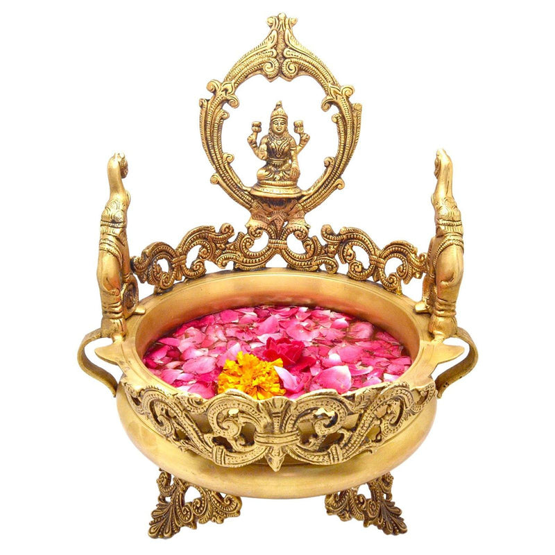 Brass Lakshmi — 12"