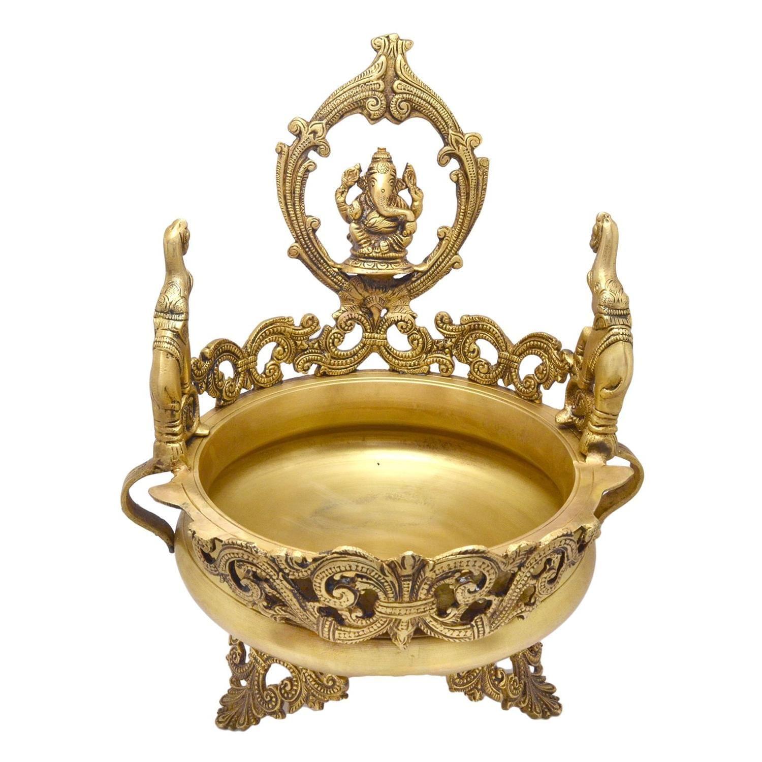 Brass Ganesh — 12.5"