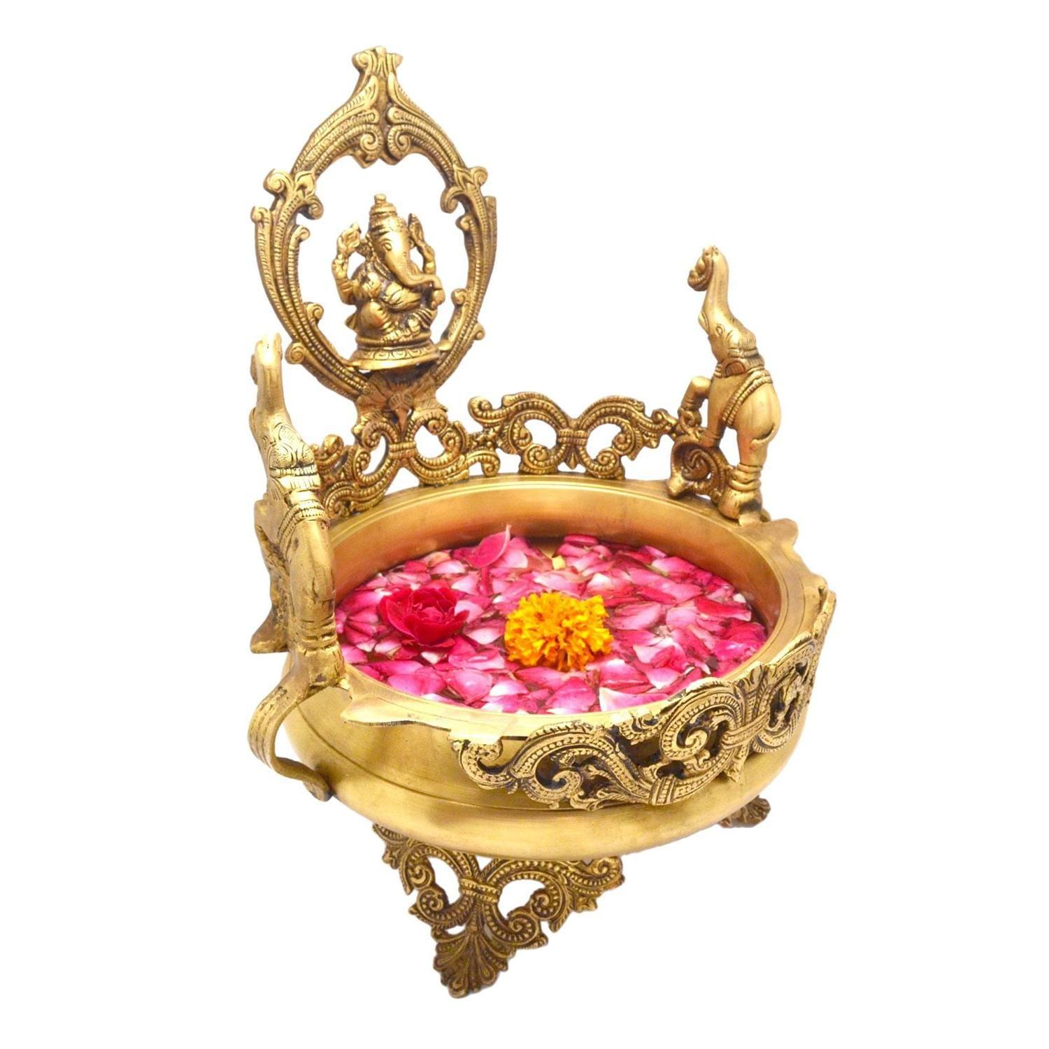 Brass Ganesh — 12.5"