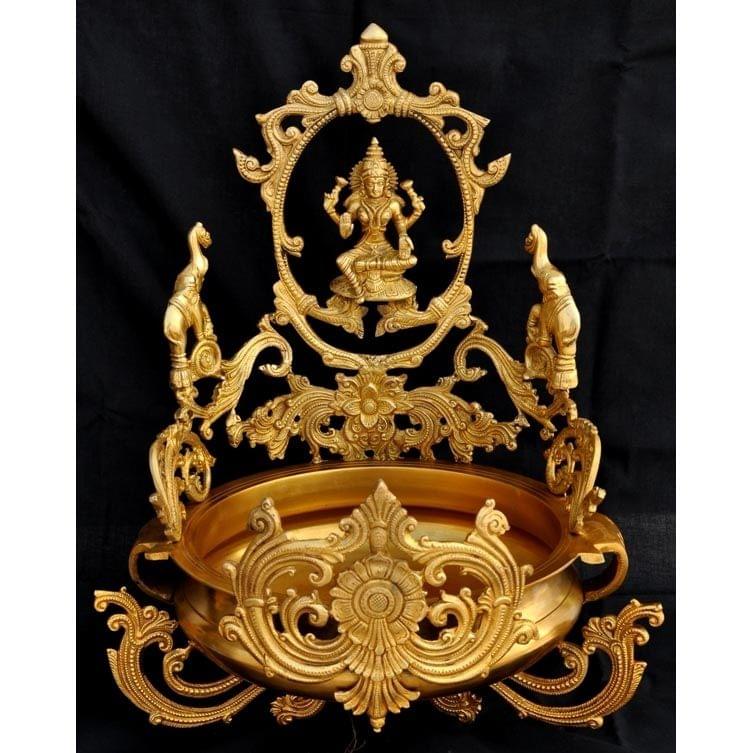 Brass Lakshmi — 19"