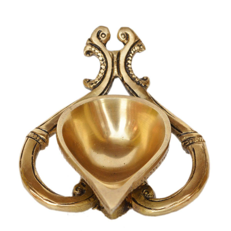 Brass Table Decor Oil Lamp Deepak — 2"