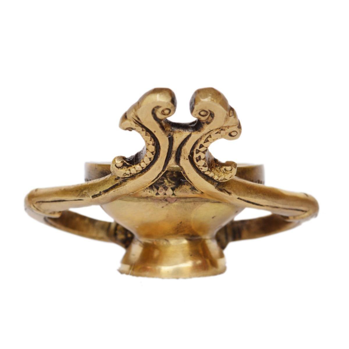 Brass Table Decor Oil Lamp Deepak — 2"