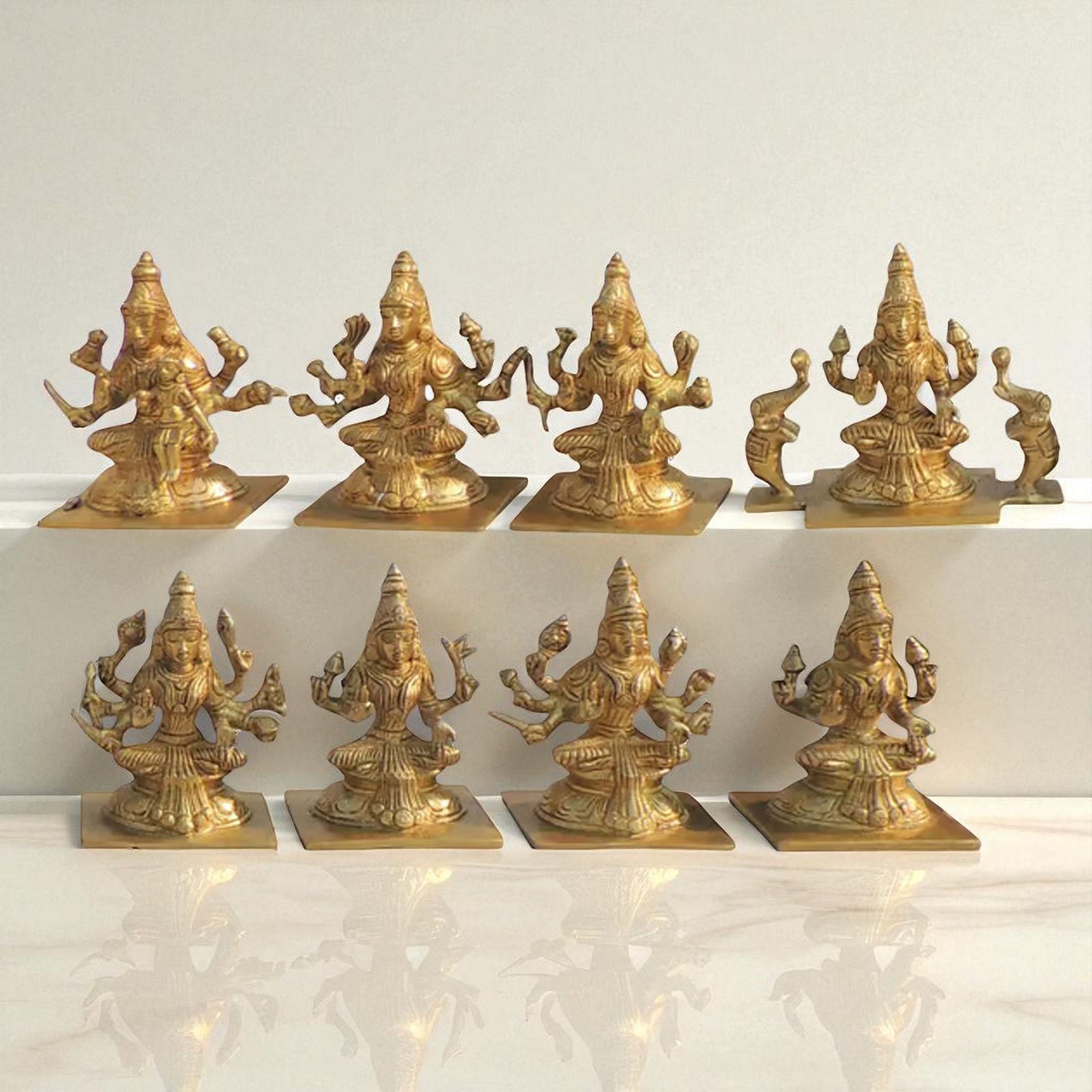 Brass Lakshmi
