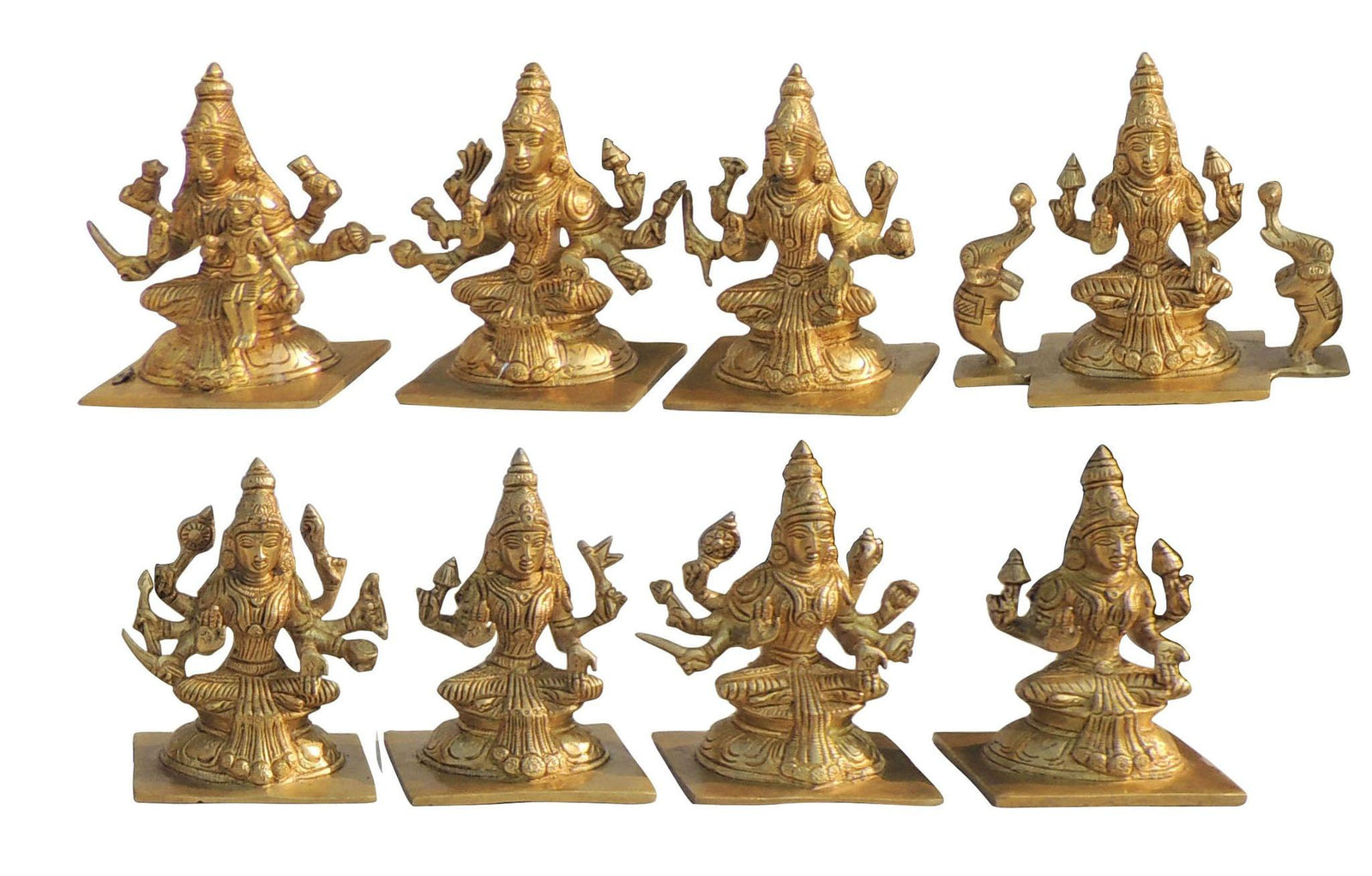 Brass Lakshmi