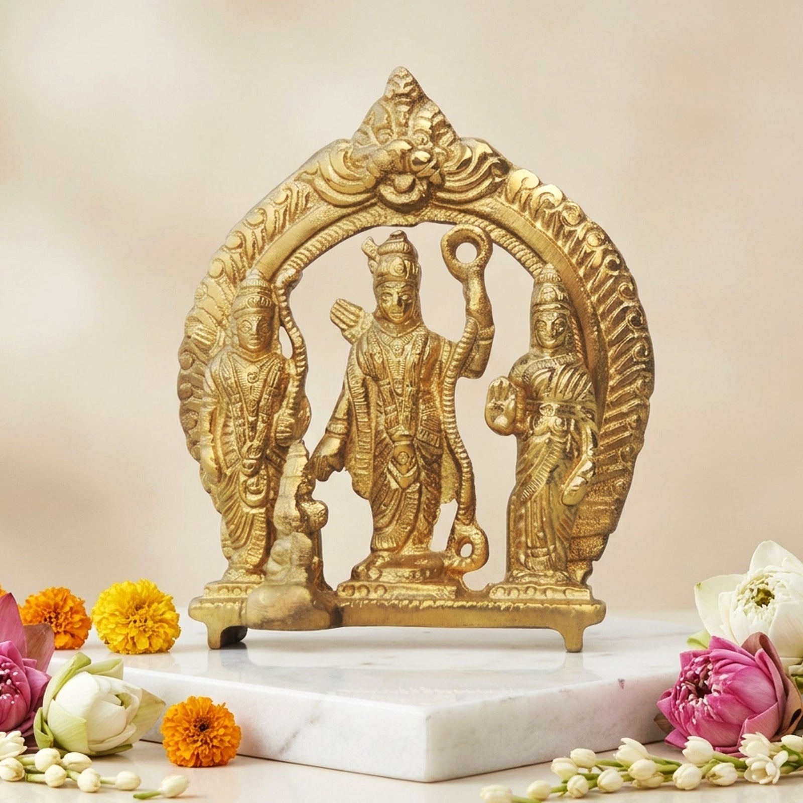 Brass Ram Darbar — 4.5"