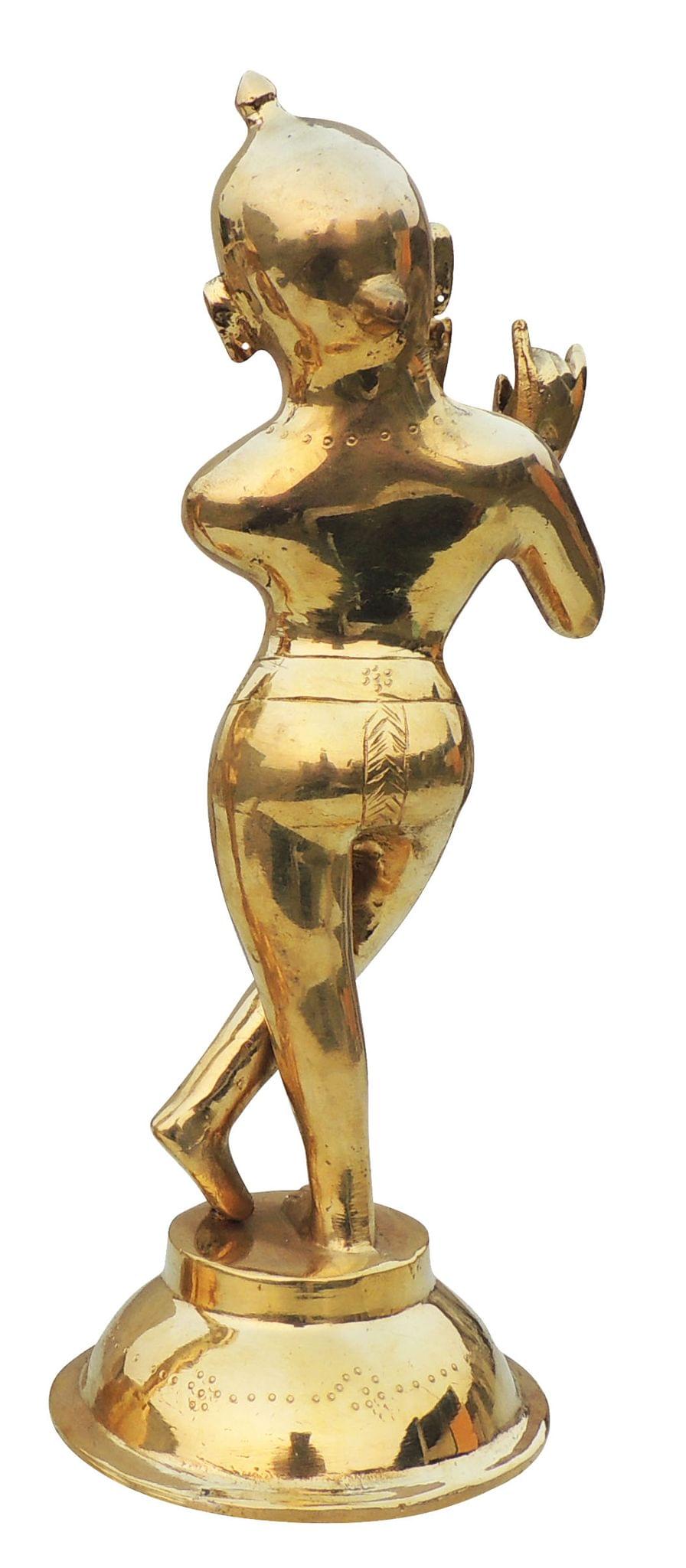 Brass Krishna — 12.5"