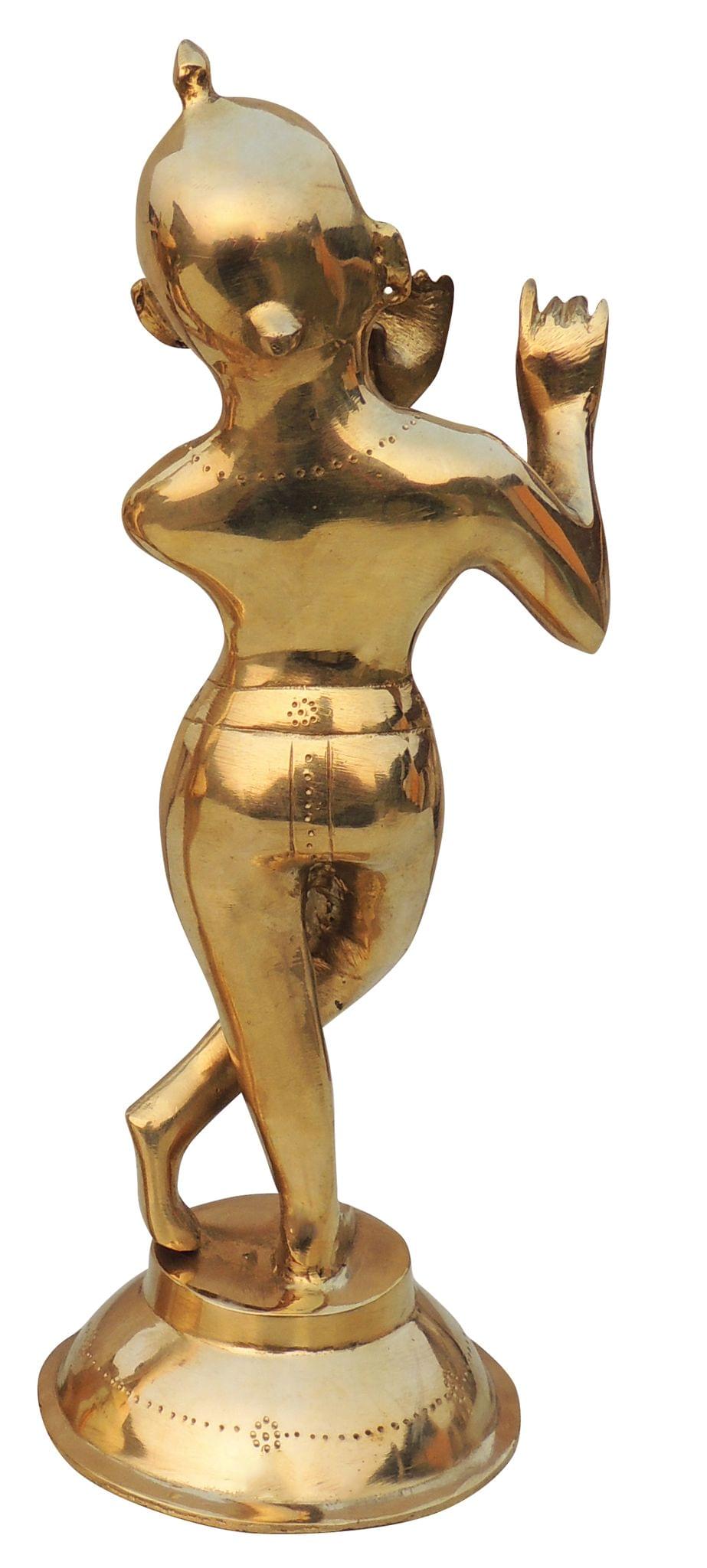 Brass Krishna — 12"