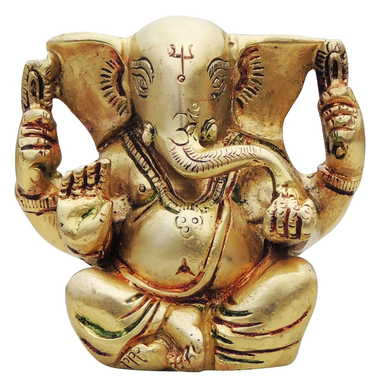 Brass Ganesh — 3.5"