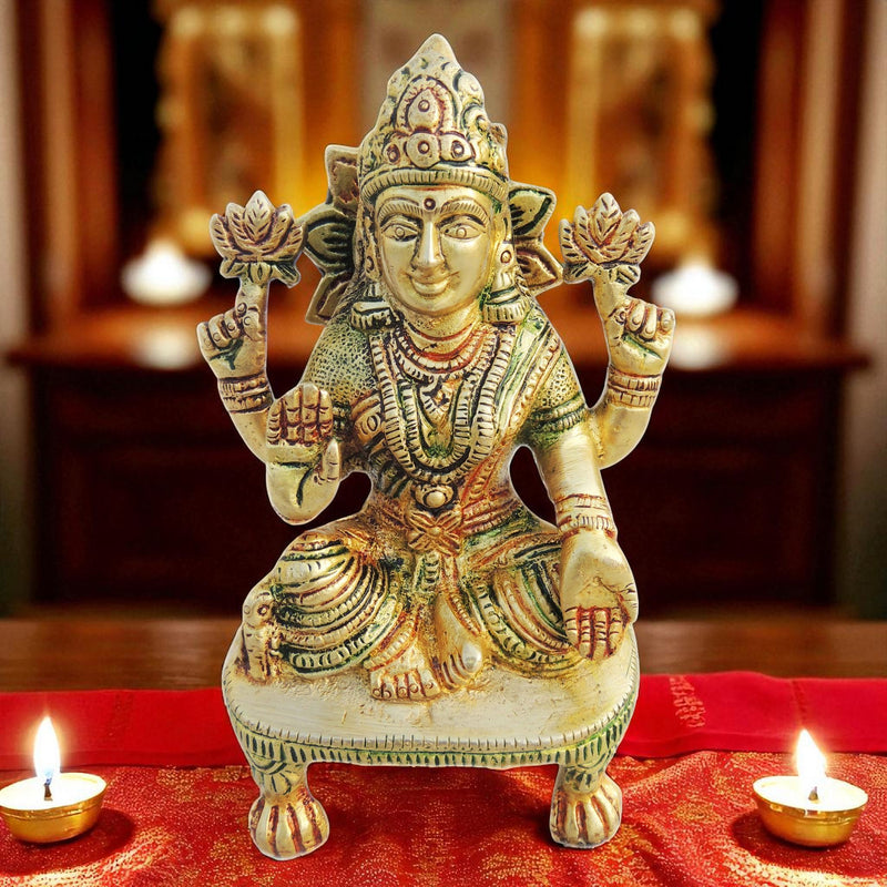 Brass Lakshmi