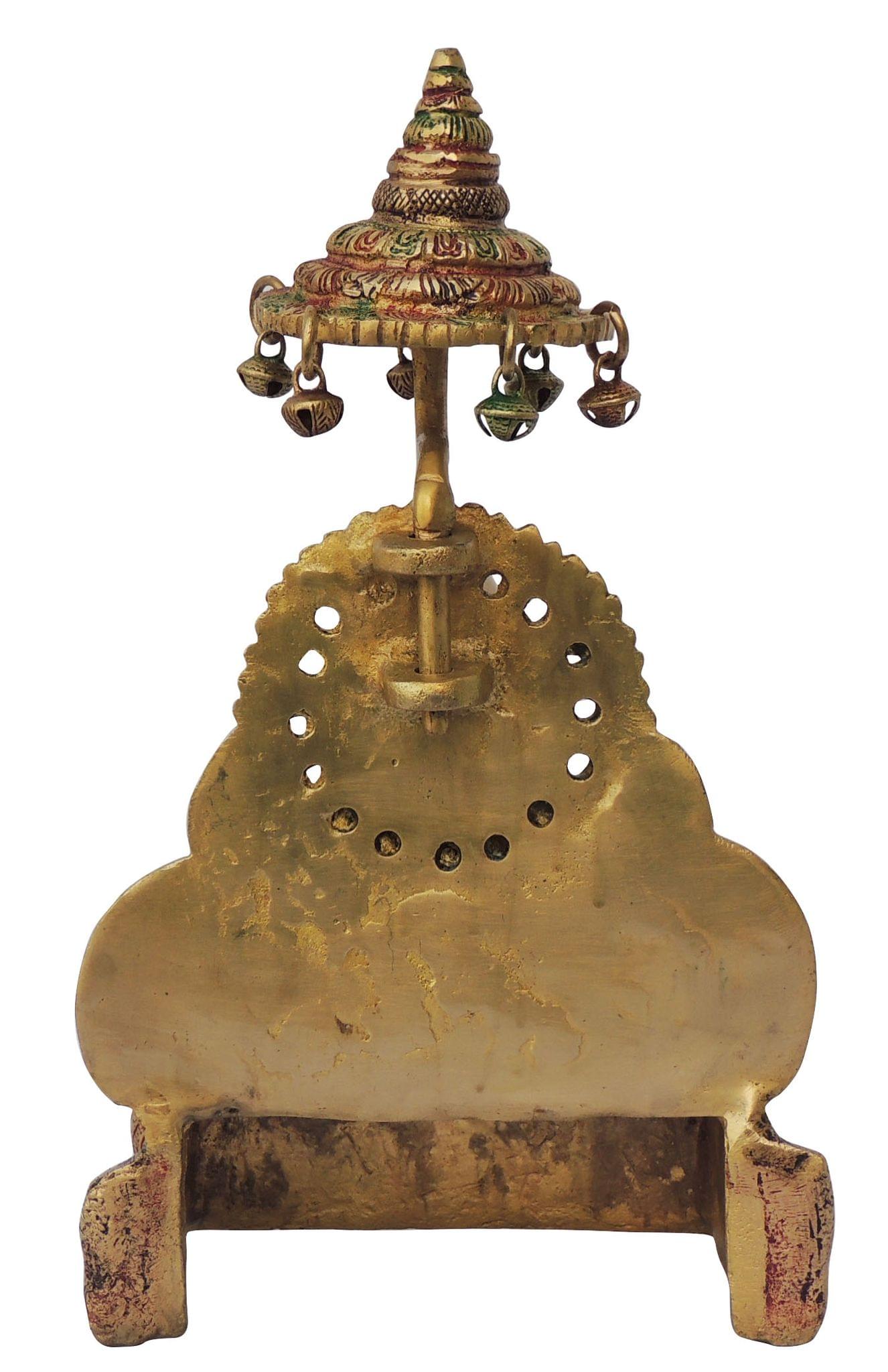 Brass Sai Baba — 12"
