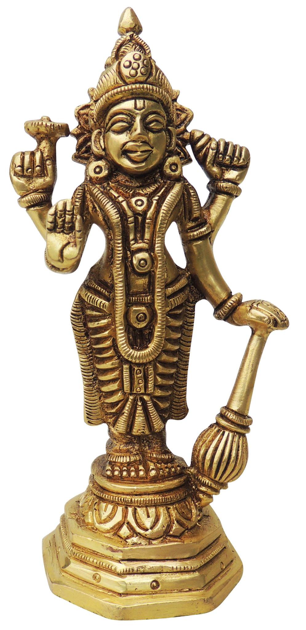 Brass Lakshmi — 5.5"