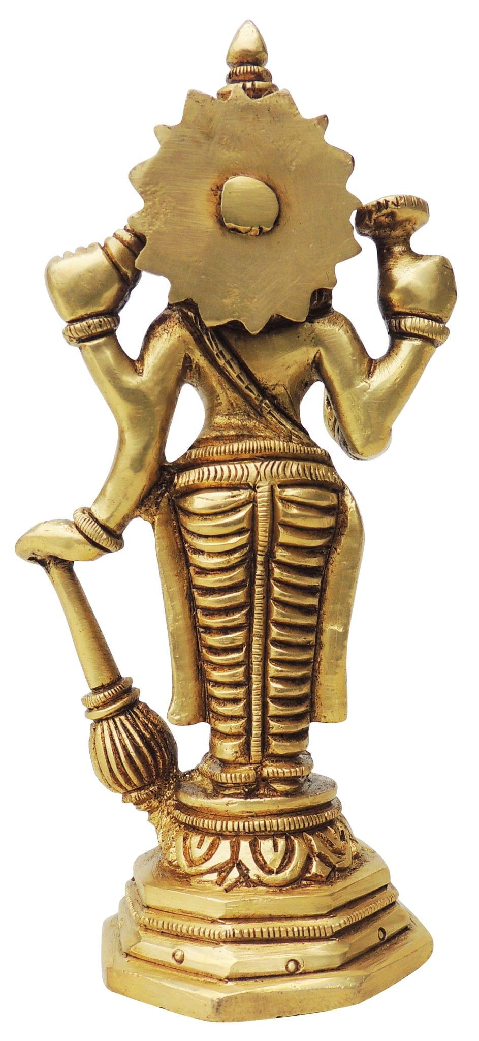 Brass Lakshmi — 5.5"