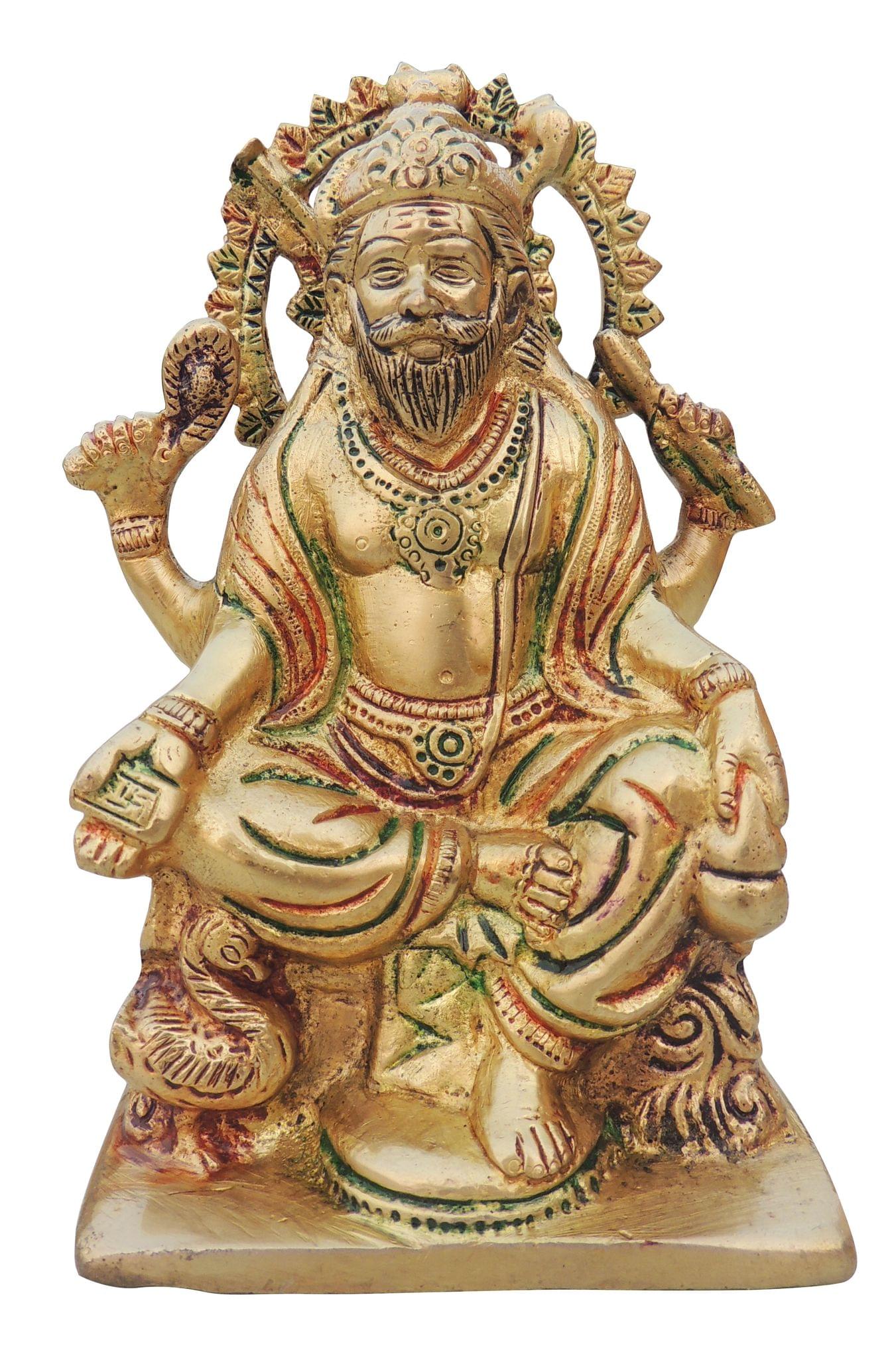 Brass Vishwakarma — 6"
