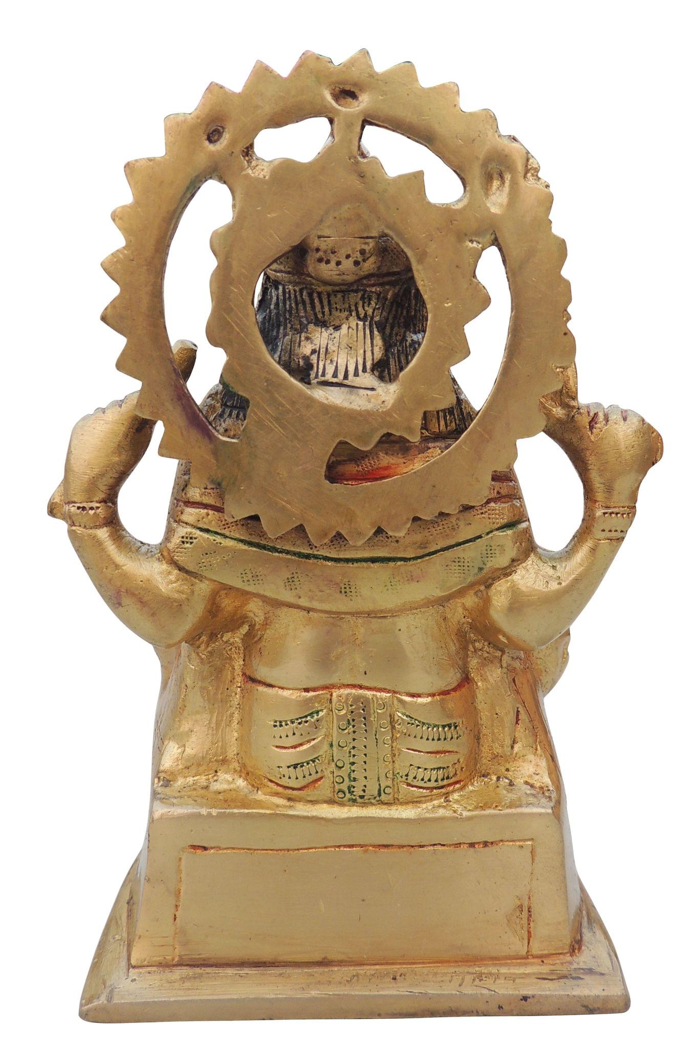 Brass Vishwakarma — 6"