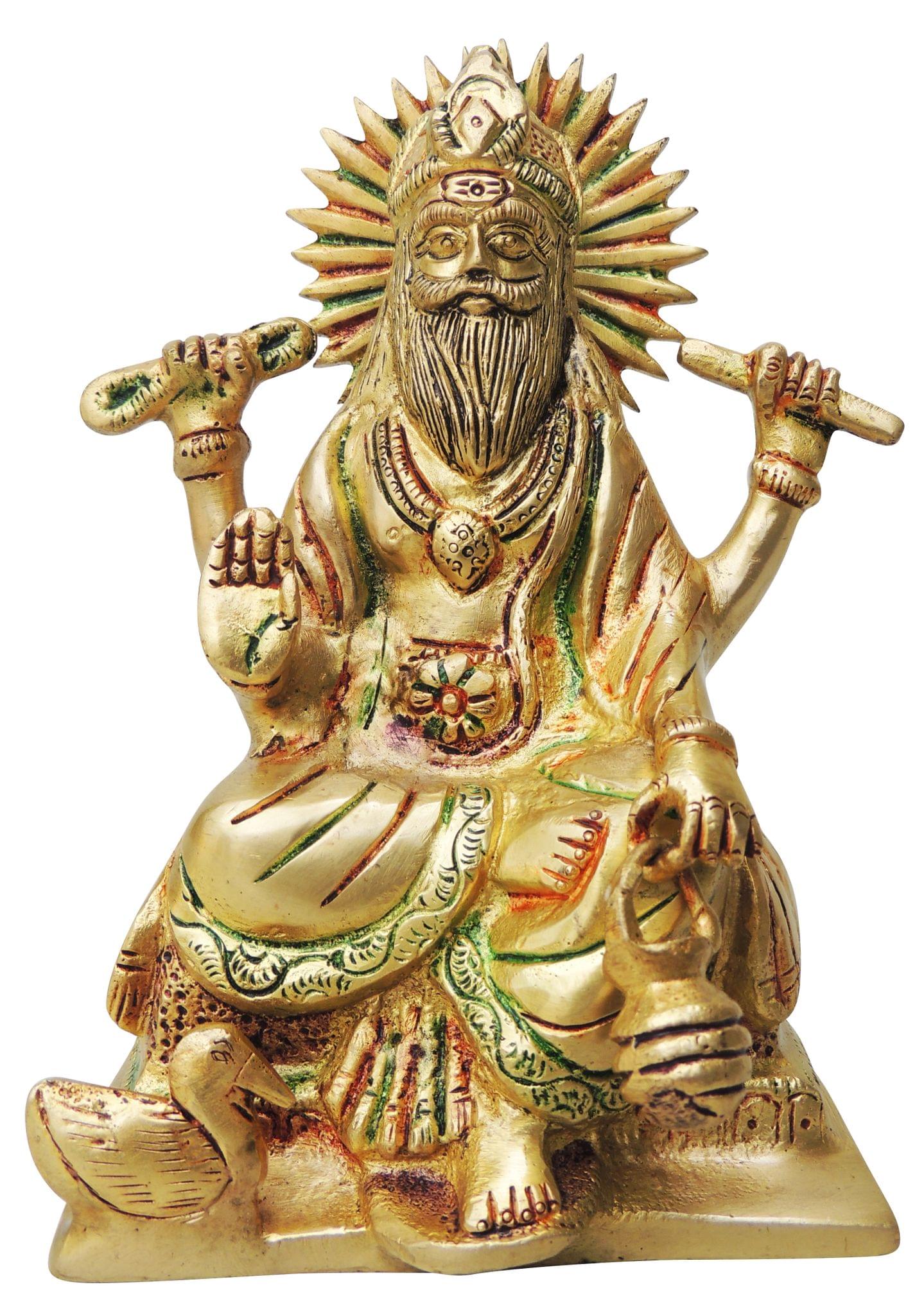 Brass Vishwakarma — 7"