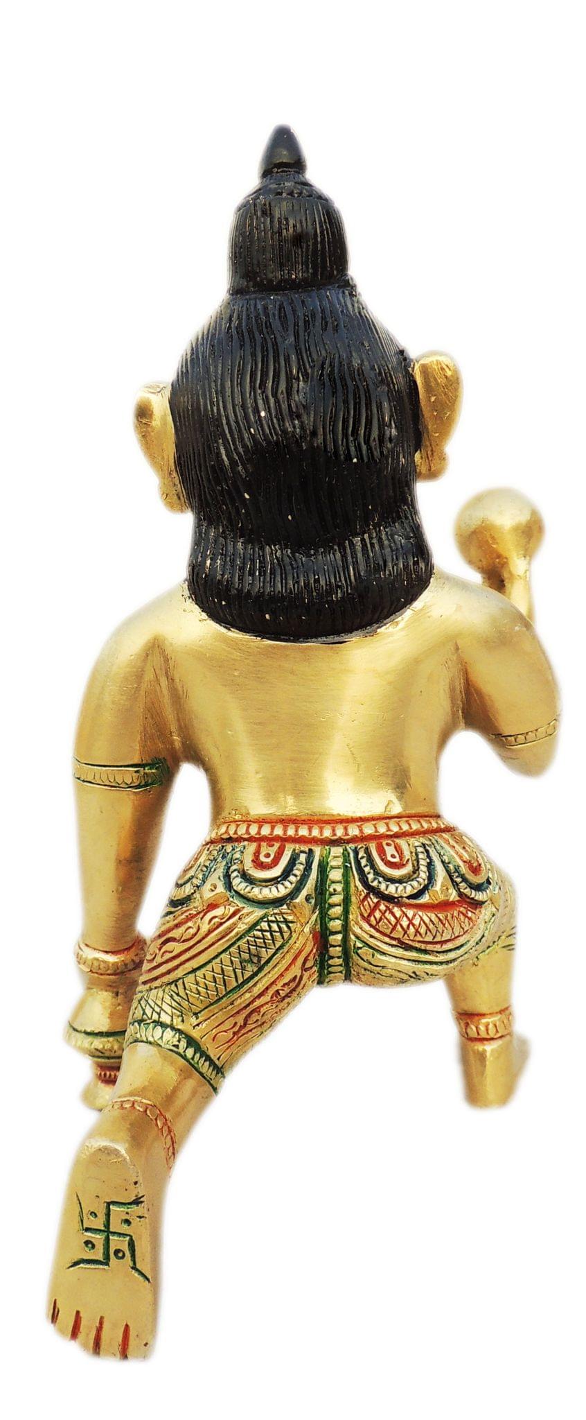 Brass Krishna — 6.2"