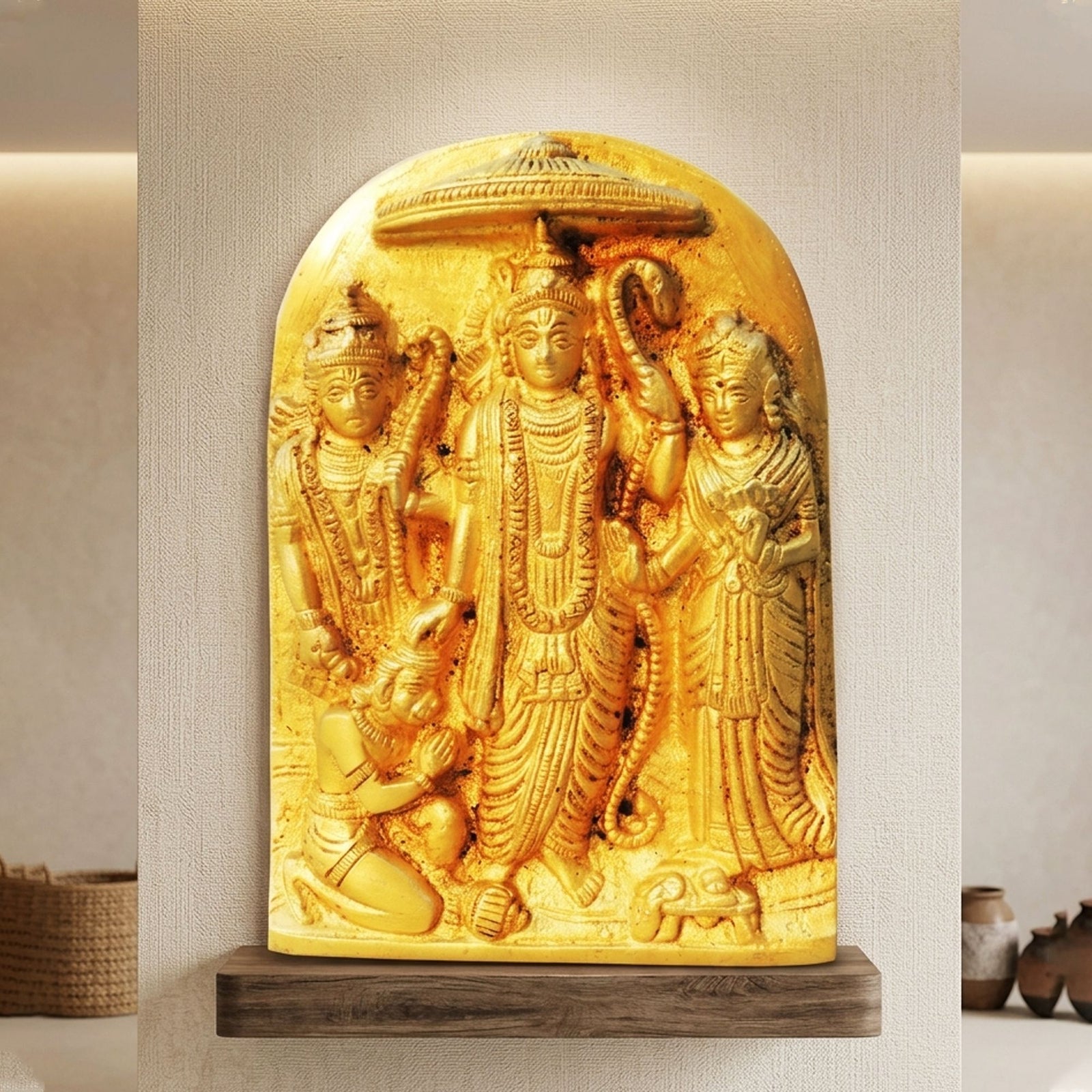 Brass Ram Darbar — 5"