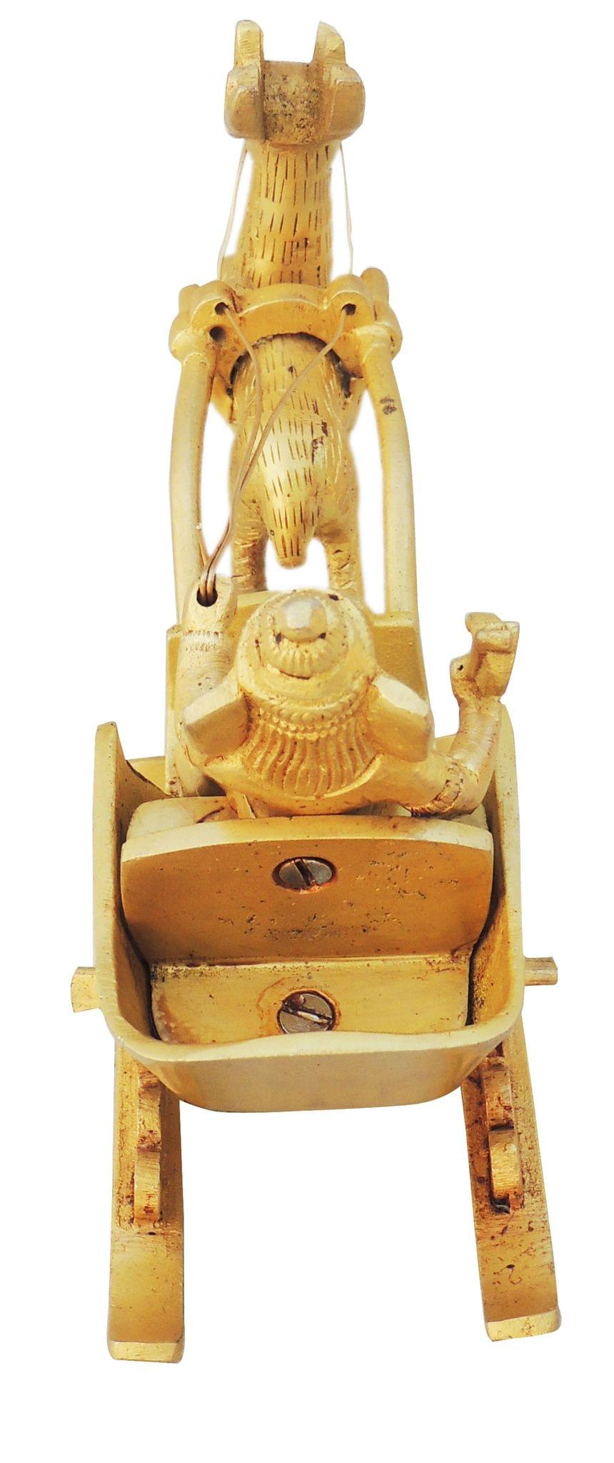 Brass Ganesh — 4"