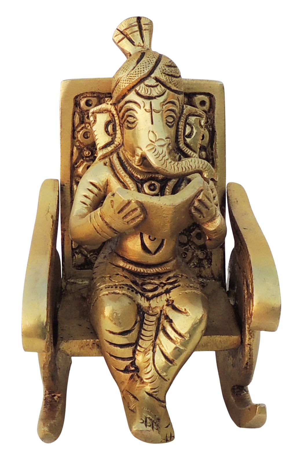 Brass Ganesh — 4.5"