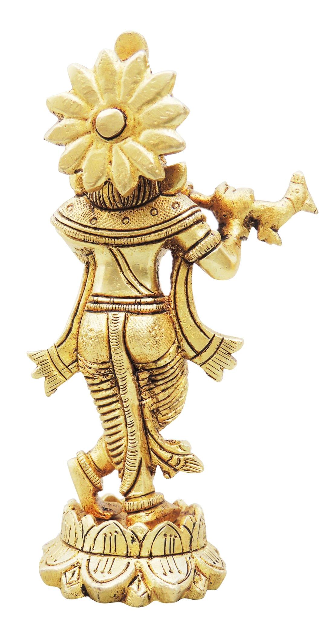 Brass Krishna — 5.5"