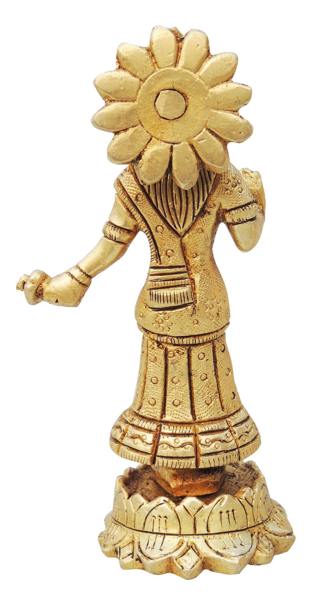 Brass Radha — 5"
