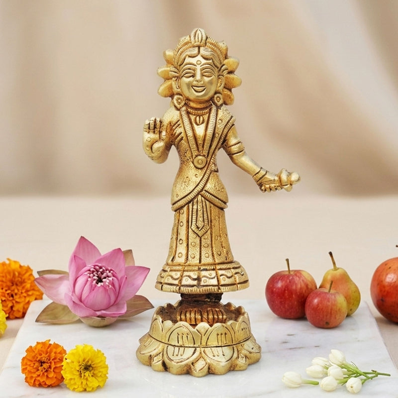 Brass Radha — 5"