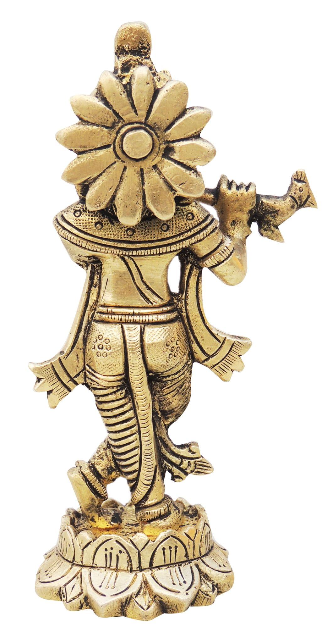 Brass Krishna — 5.2"