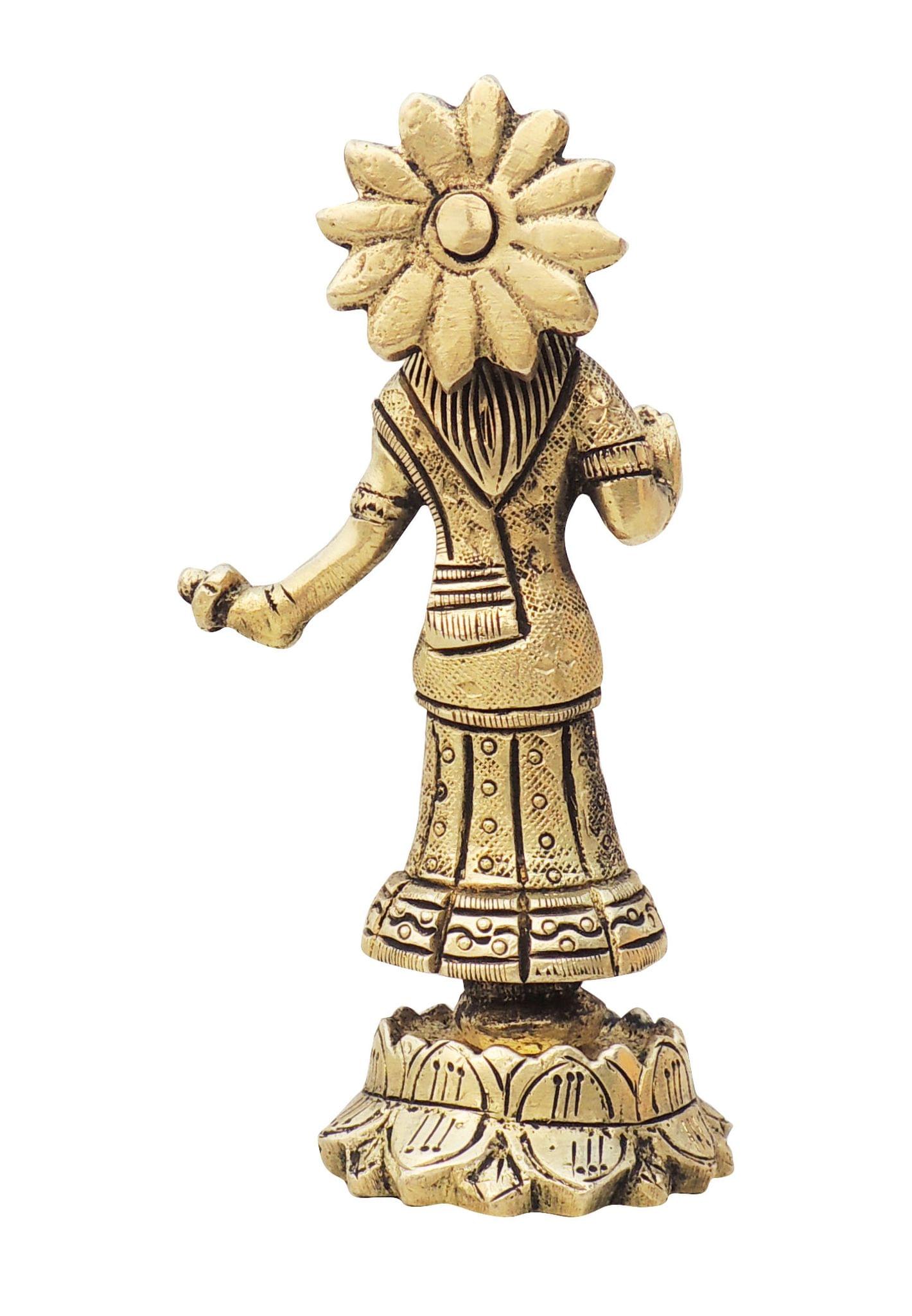Brass Radha — 5"