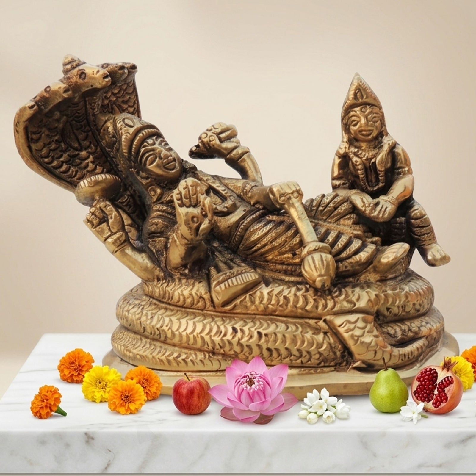 Brass Lakshmi — 3"
