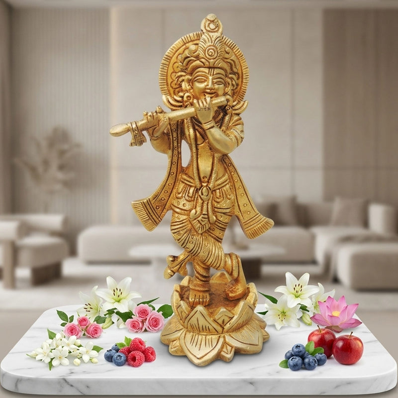 Brass Krishna — 7"