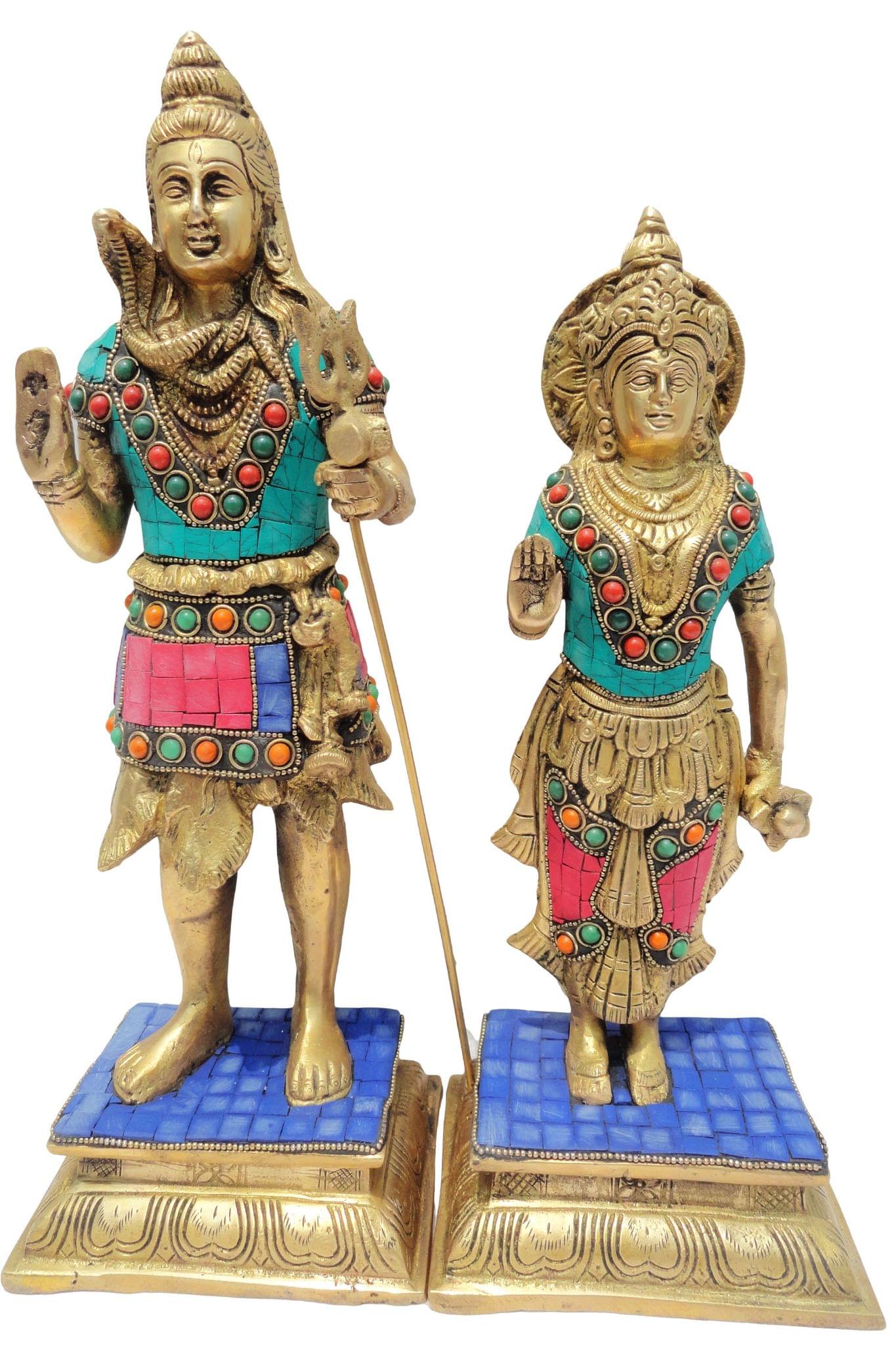 Brass Shiva