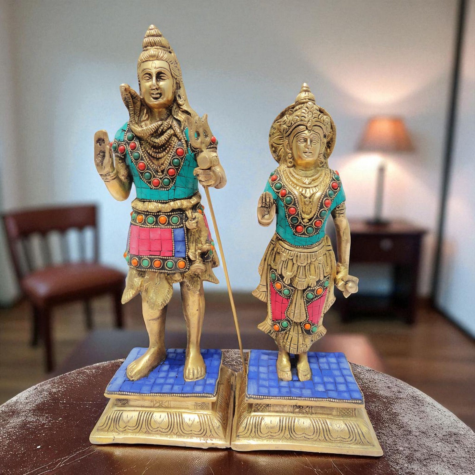Brass Shiva